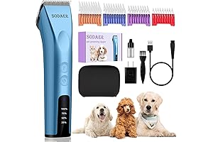 Professional Pet Grooming Kit for Dogs, Cats, Horses
