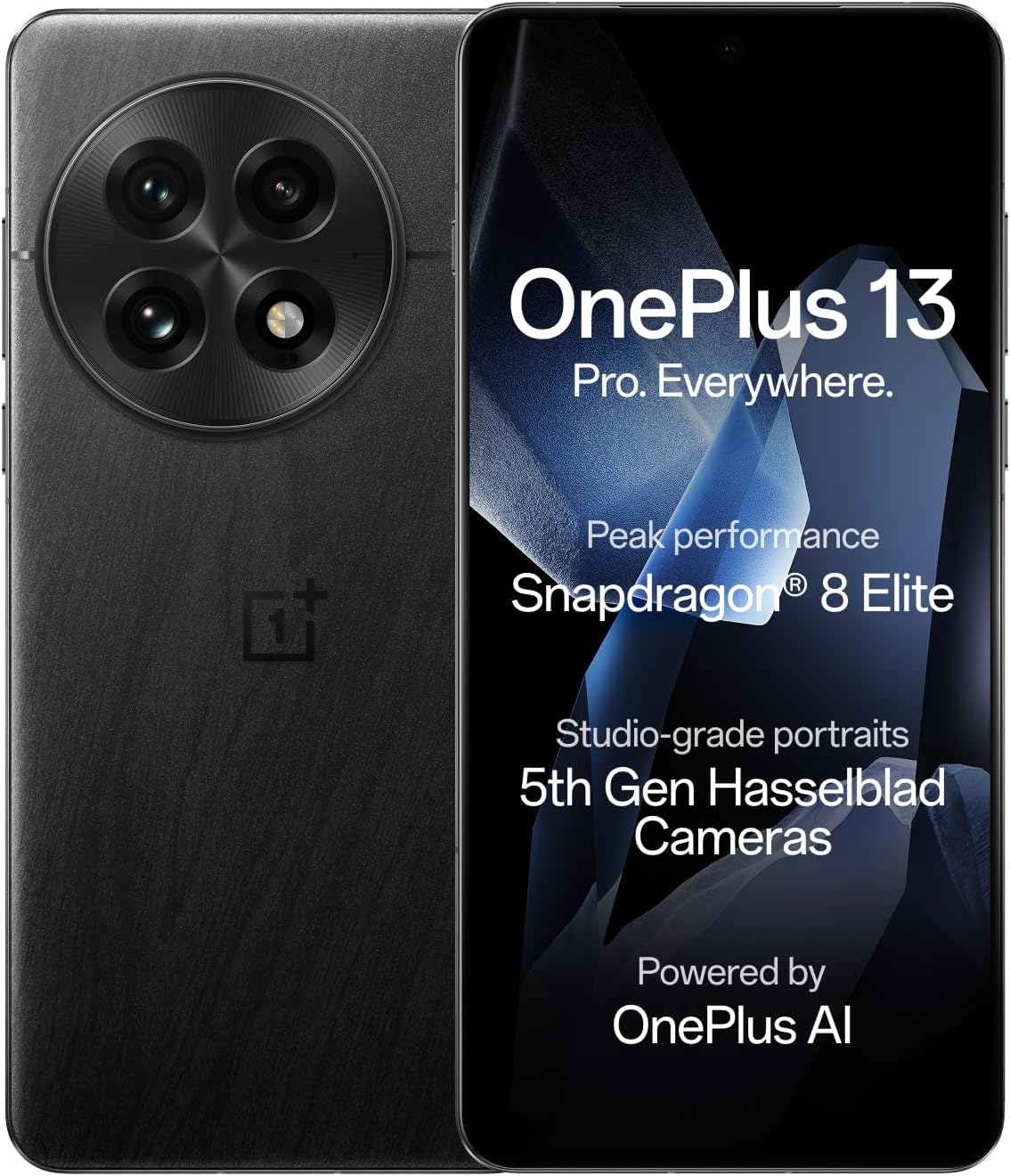13 | Smarter with OnePlus AI | Lifetime Display Warranty |12GB RAM 256GB Storage Black Eclipse | Official Smartphone for BGMS 2025