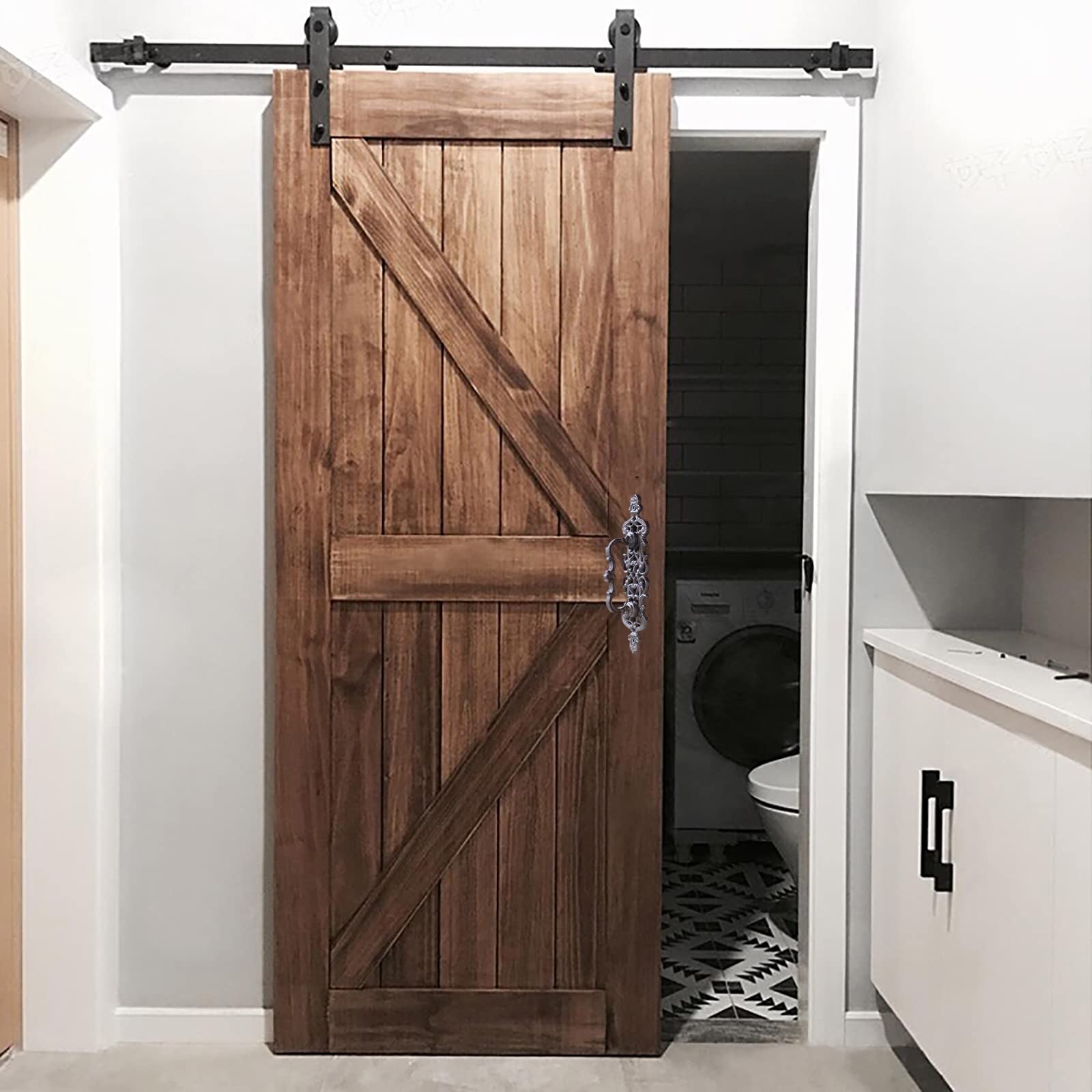 HERKINDNESS Poignee Porte Coulissante, Fonte Poignée Avec | FindTheDeal