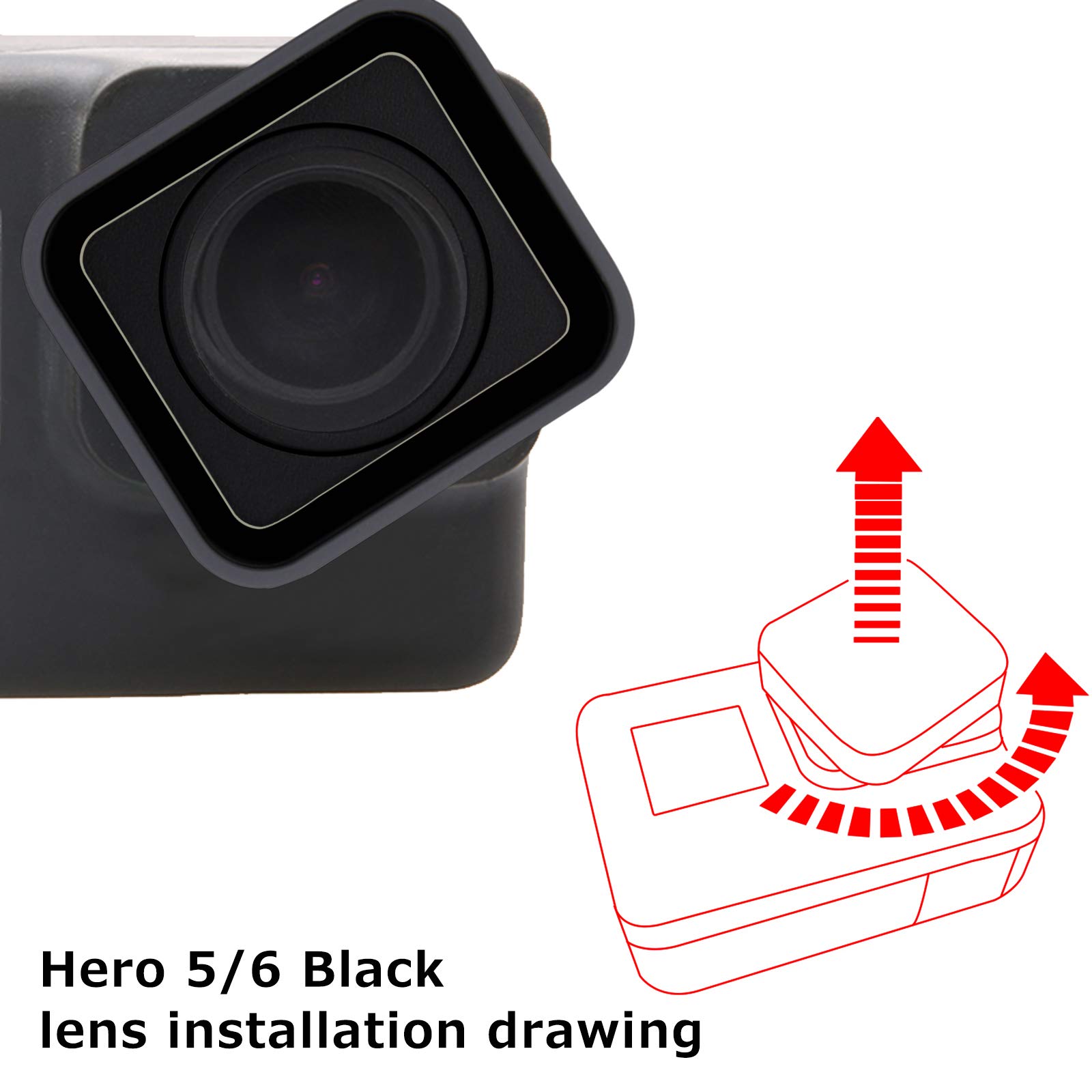 Protector De Lente Para GoPro Hero 5, 6 Y 7: Filtro UV Que Mejora La Claridad Y Protege El Objetivo
