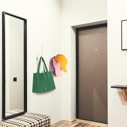 Miniatura 8 de Paquete de 2 Percheros para Gorras de Béisbol, Organizador de Sombreros de Acero Inoxidable para Gorra de Béisbol, Organizador de Almacenamiento de