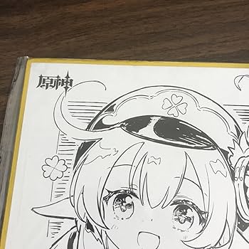 Amazon.co.jp: 原神 クレー イベント会場限定色紙 公式正規品