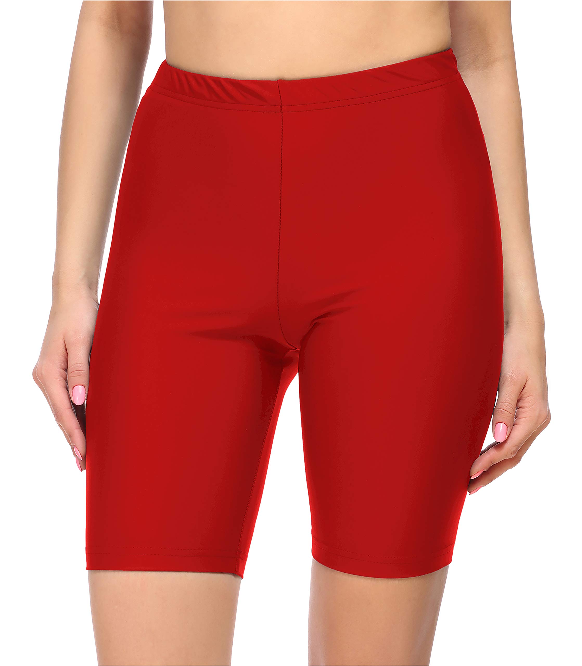 Merry Style Damen Badehose High Waist Bikinihose Schwimmhose für Wassersport SUP Schwimmradler Bademode für Frauen MS10-333