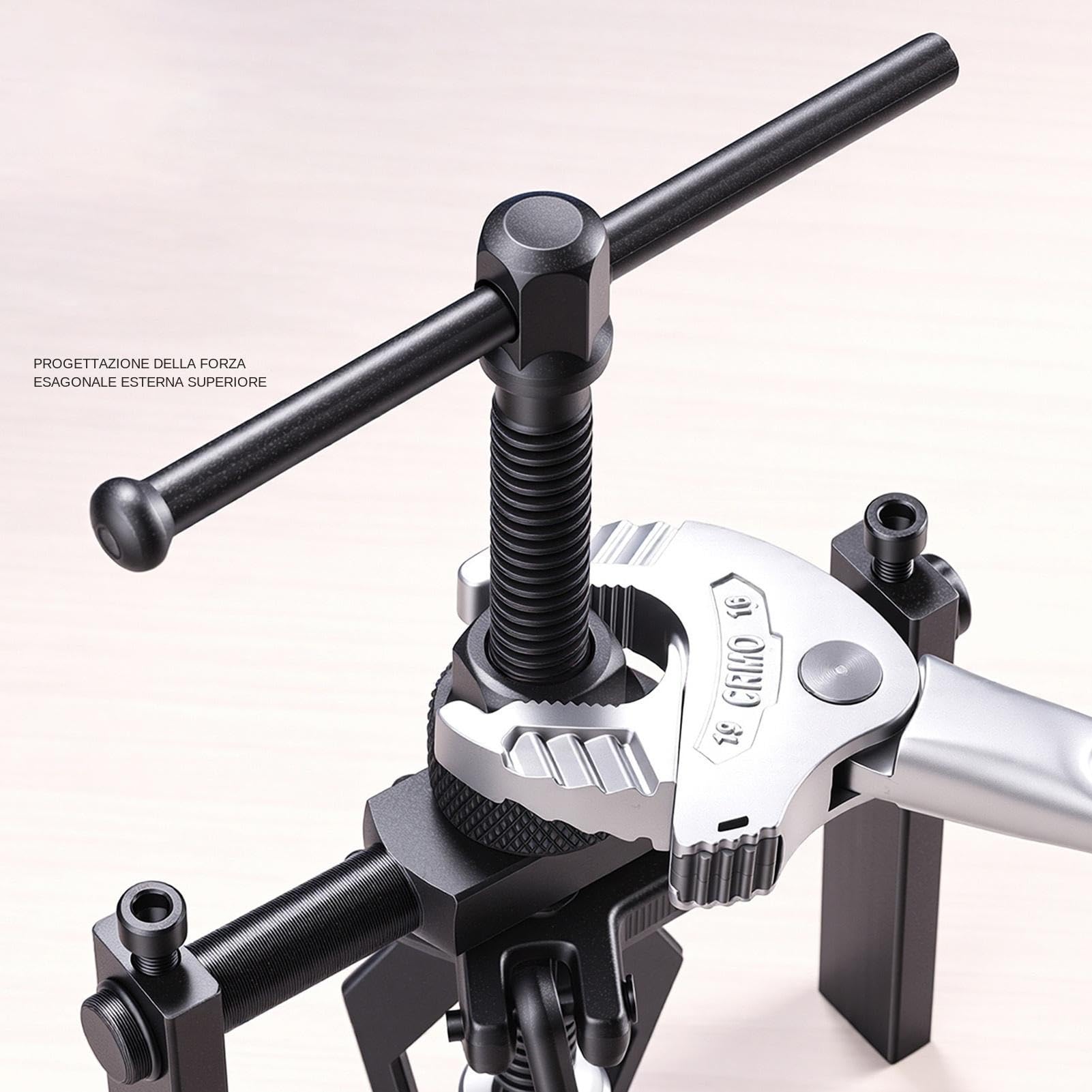 Generico Bearing Puller Kit - 3 Jaw Bearings Puller with Reversible, 3- Jaw Anti-Slip Heavy Duty, Inner Bearing Pullers for Automotive Truck Pickup Sedan Trailer RV Motorhome Motorcycles Mechanics