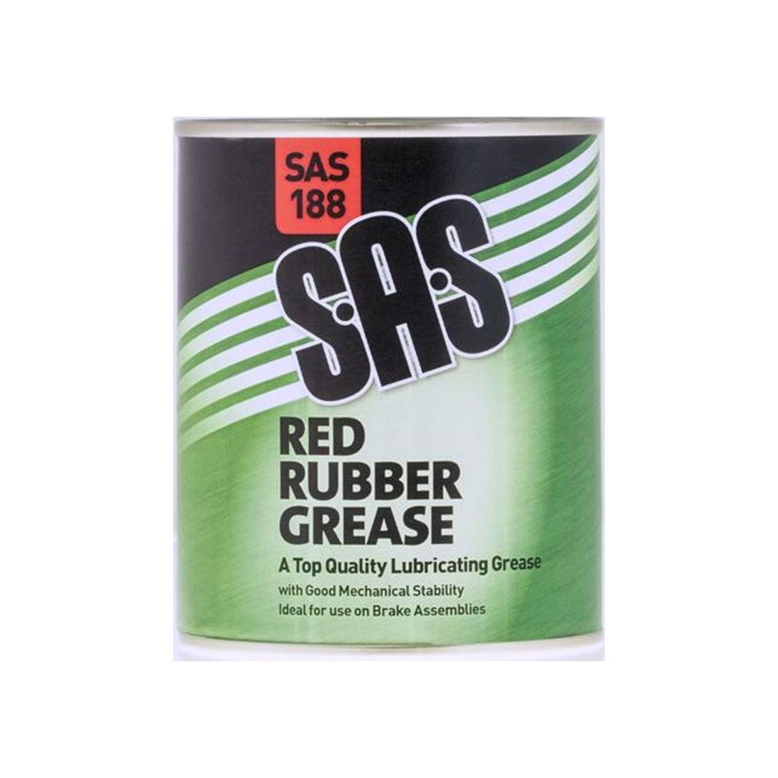 1x 500g Tin S.A.S Red Rubber Grease