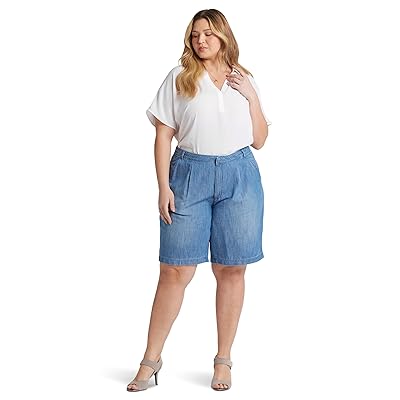 NYDJ Plus Size Bermuda Shorts in Corfu Women