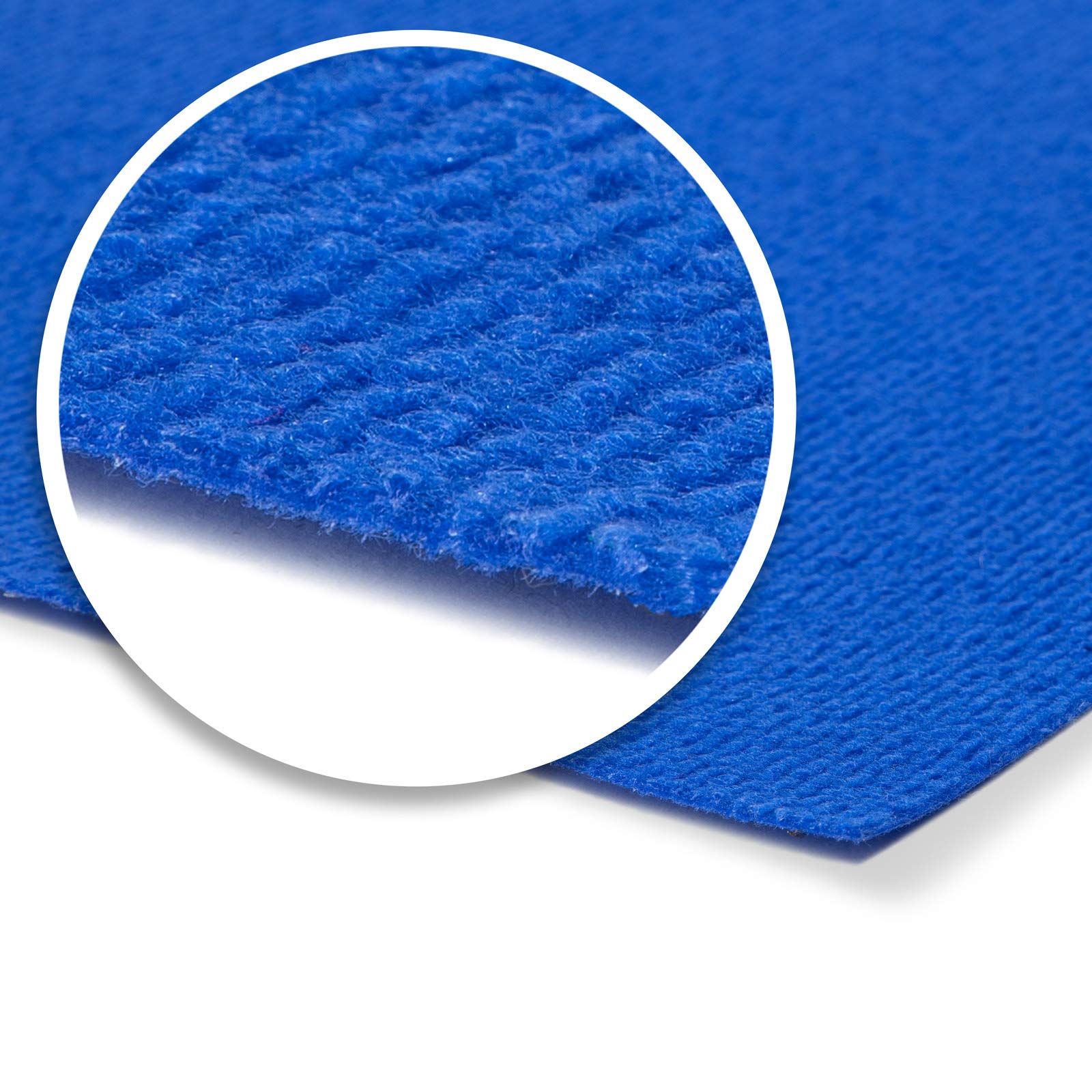 casa pura | Hollywood | Tapis de Mariage, Cérémonie et Événement | Jusqu'à 40 m de Longueur | Feutre aiguilleté | Protection Anti Incendie, antidérapant | Bleu Royal, 2 m x 5 m