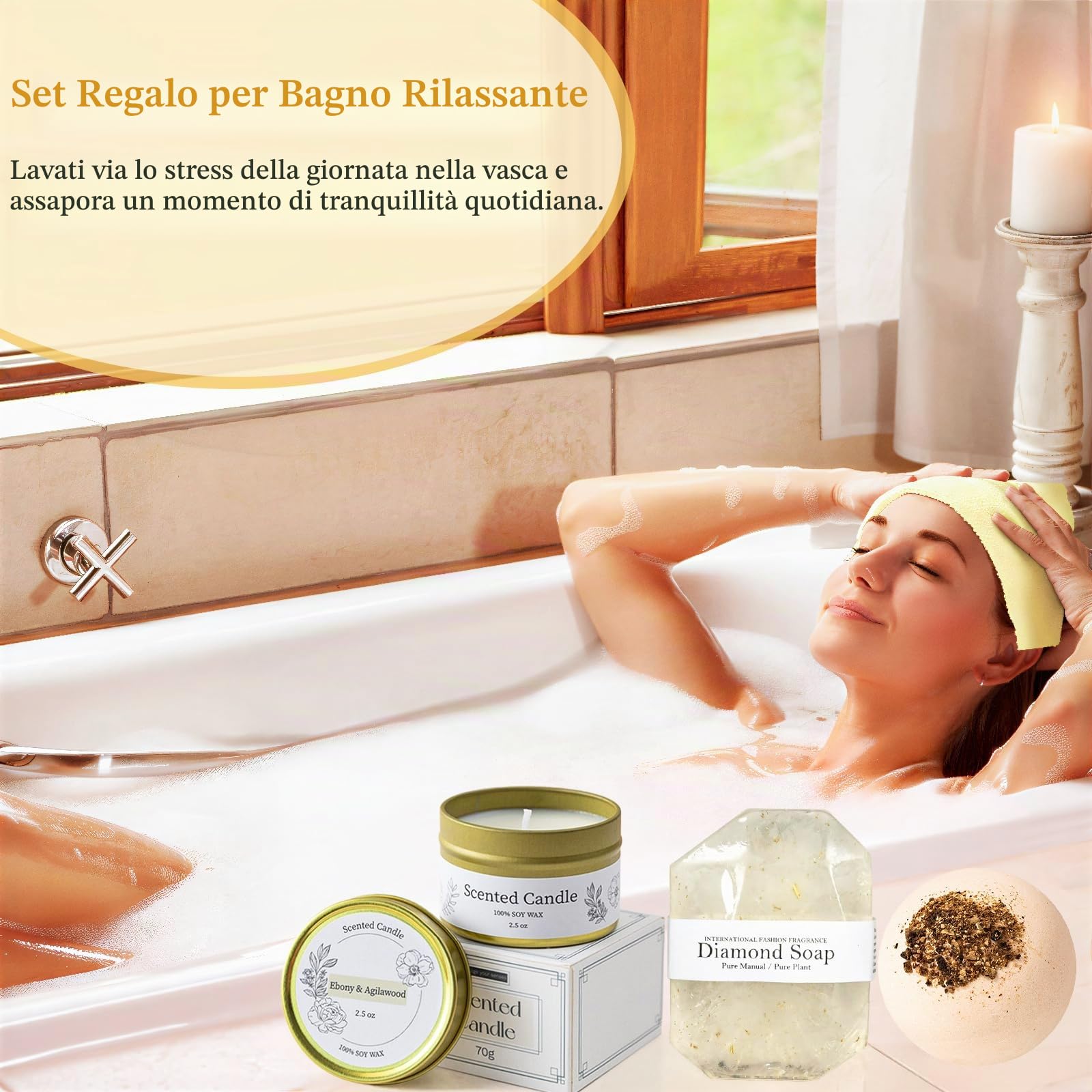 Regalo Compleanno Donna, Idee Regalo Donna per San Valentino, Festa Della Mamma, Natale, Originale Regali Set per Mamma, Sorella, Migliore Amica Collega