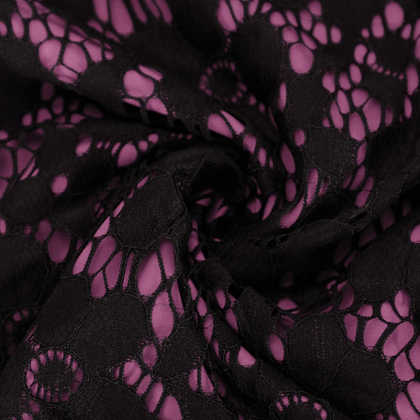 Robe à Manches pour Femmes, Robe rétro Gothique, Robe Demi-Court pour Femmes