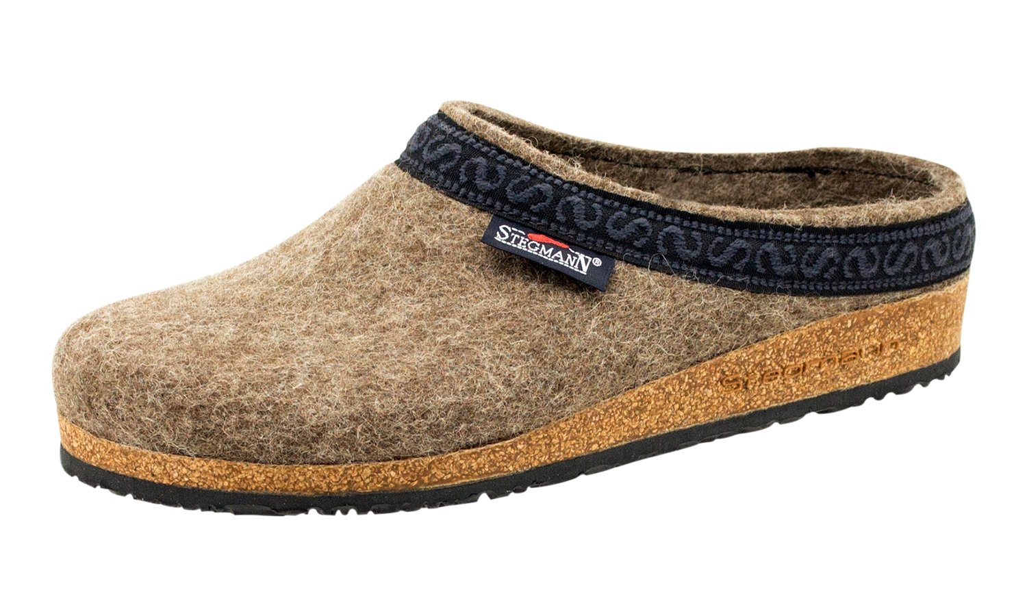 Cork Mens House Shoes With Rubber Soles Men's Leather Moccasin