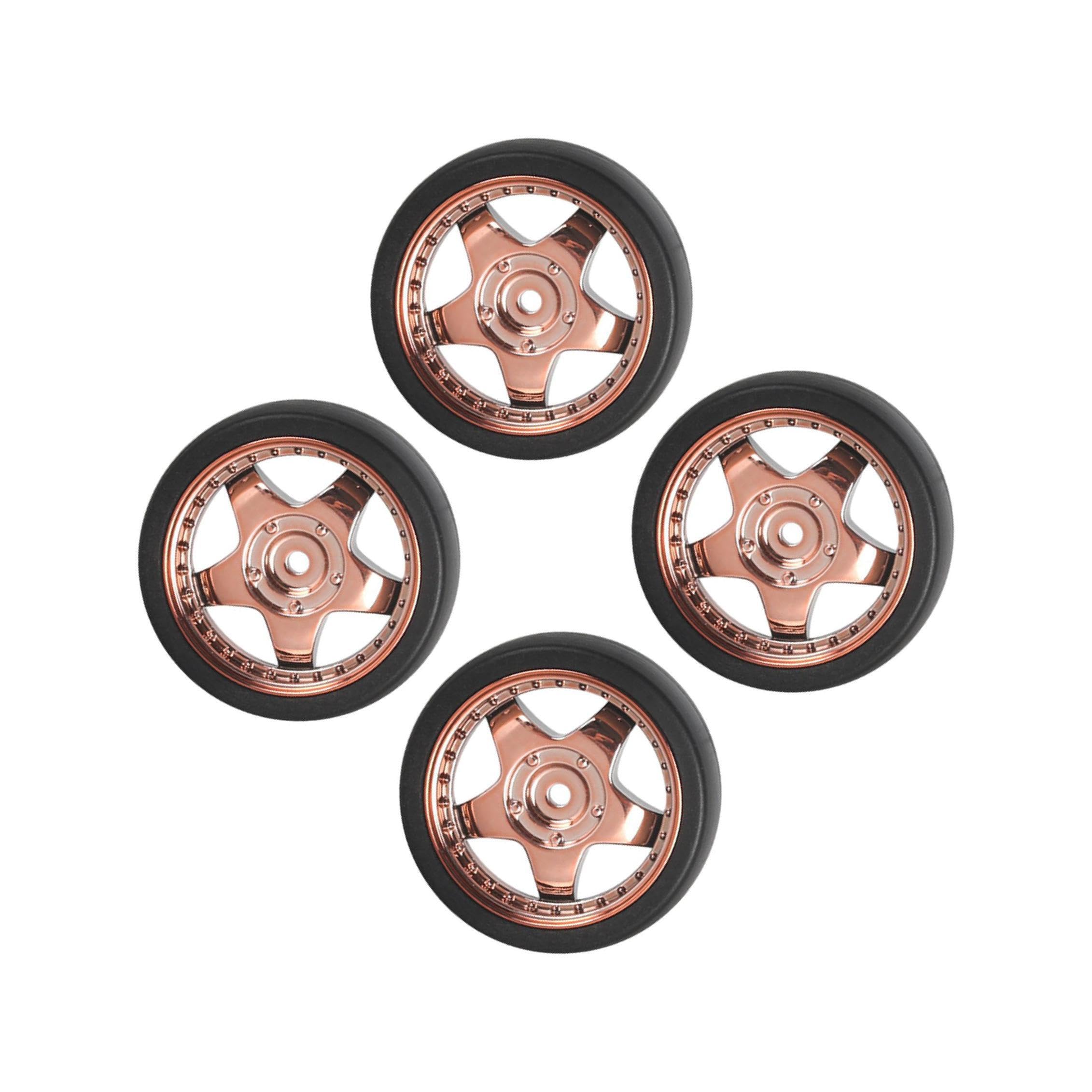 LIXSAZSE Accesorios de repuesto para coche modelo 1/18 con control remoto, neumáticos de derrape con resistencia al aplastamiento y alto rendimiento para aficionados a escala RC, Oro, 31mm LIXSAZSE Accesorios de repuesto para coche modelo 1/18 con control remoto, neumáticos de derrape con resistencia al aplastamiento y alto rendimiento para aficionados a escala RC, Oro, 31mm