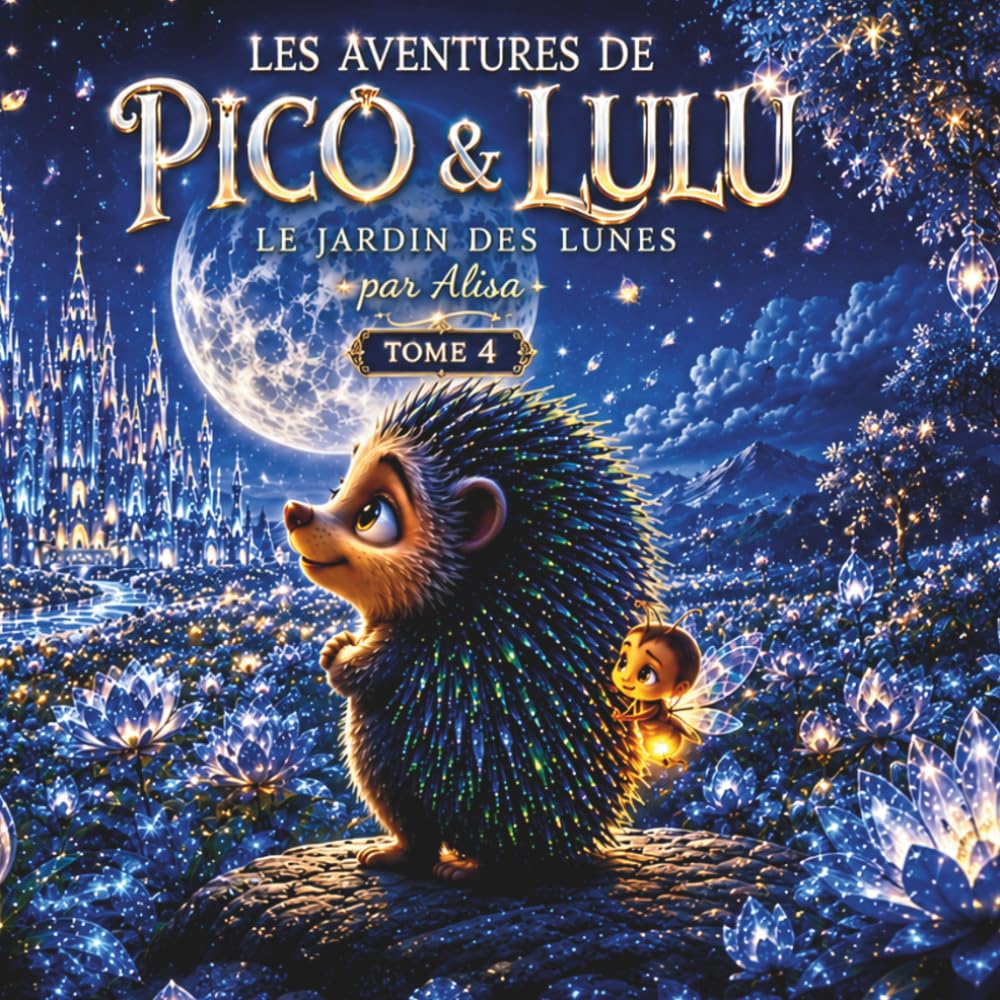 Les Aventures de Pico & Lulu : Le Jardin des Lunes (Tome 4): Une histoire magique sur l'amitié, la confiance et la lumière qui grandit dans le cœur