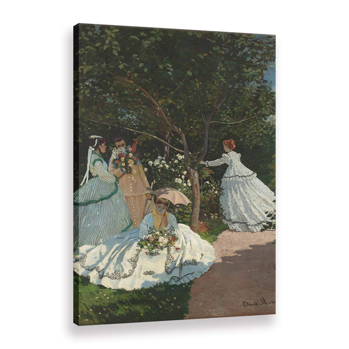 Peinture Monet affiche sur toile de qualité musée montée sur châssis durable