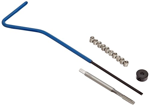 Miniatura 24 de E-Z Lok EK30820 - Juego de insertos roscados helicoidales, acero inoxidable 304, tamaño de rosca 1/4"-28, longitud instalada 0.500" (paquete de 10)