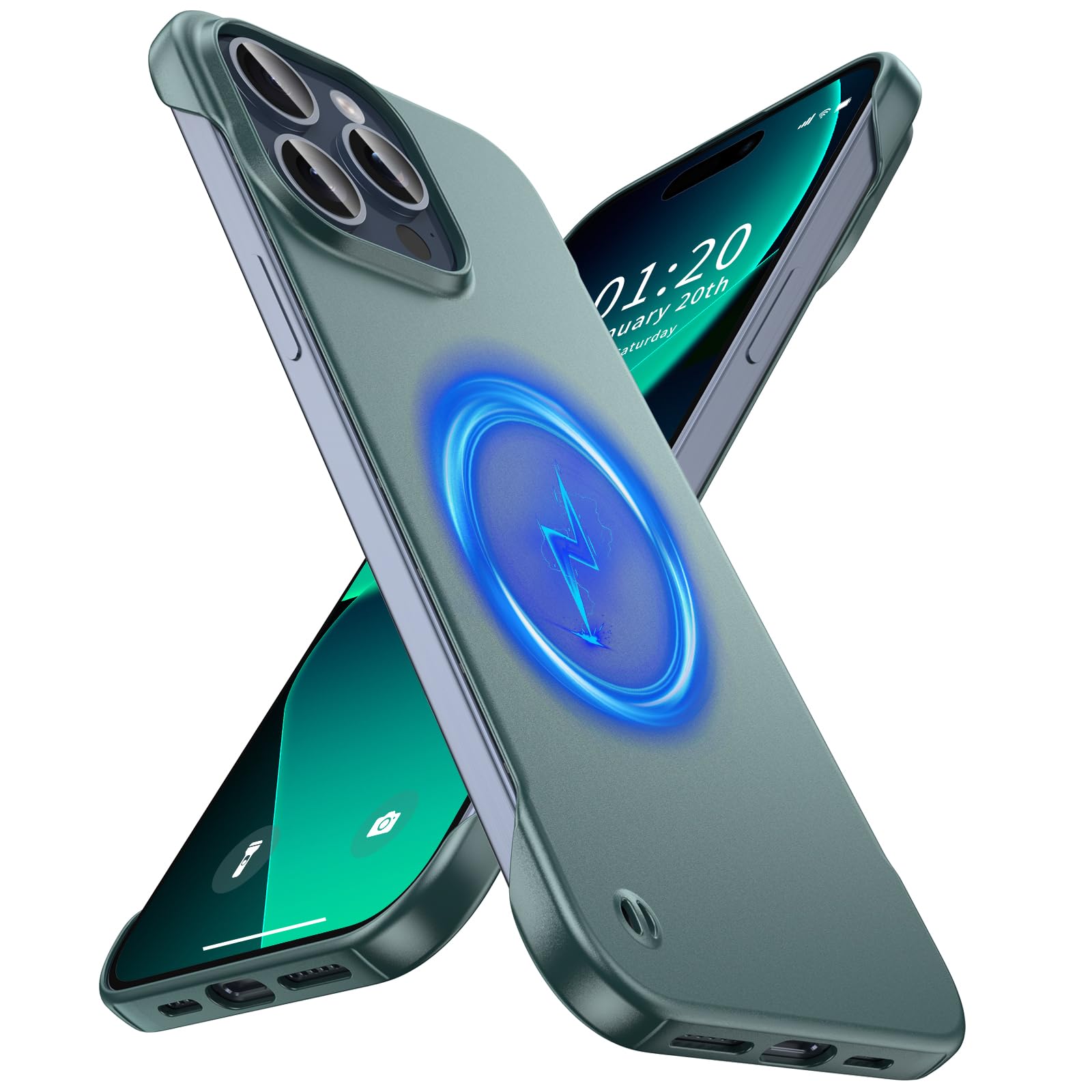 Amazon.com: GRECAZO Magnetic Ultra Thin Frosted Designed for