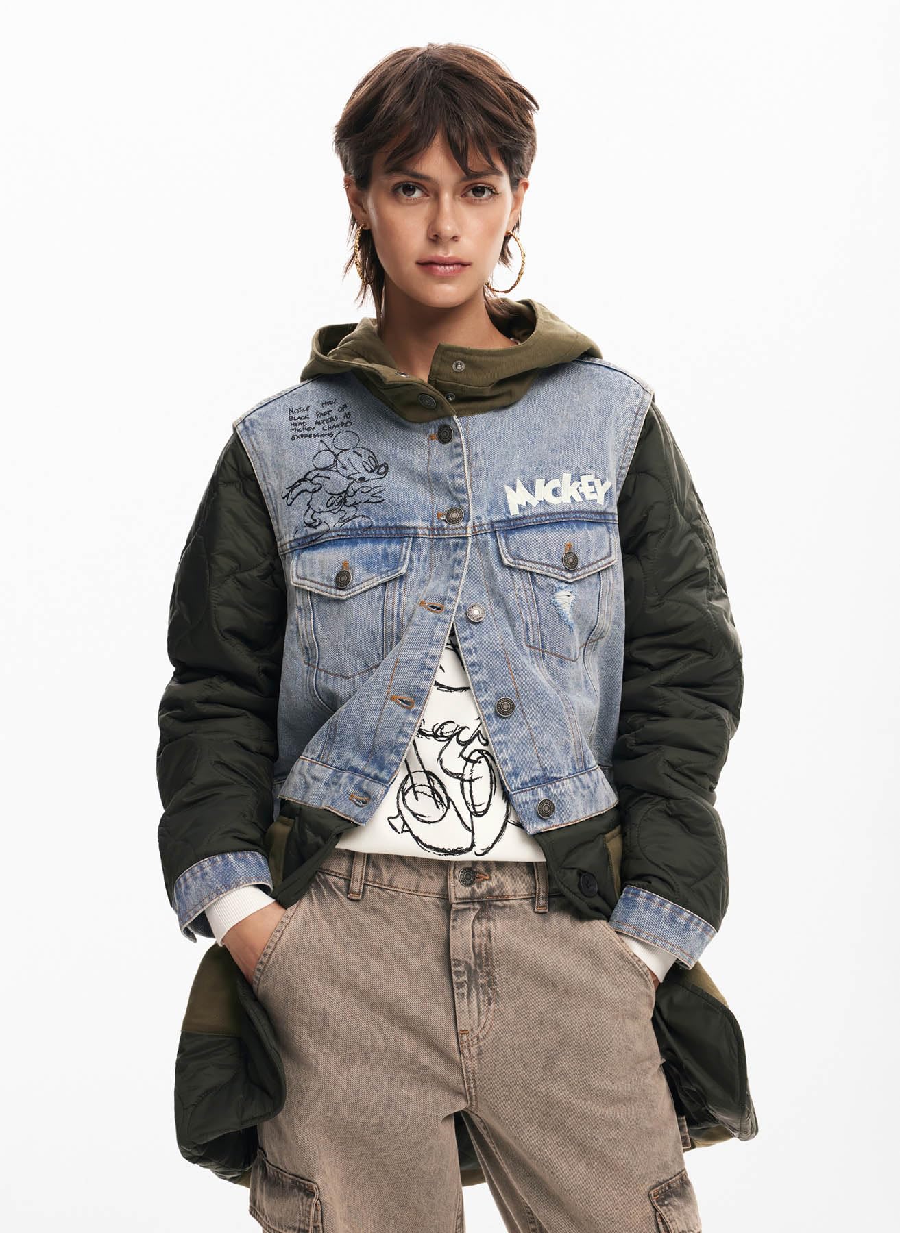 Desigual Parka Da Donna WOMAN WOVEN PARKA Donna (Pacco da 1)