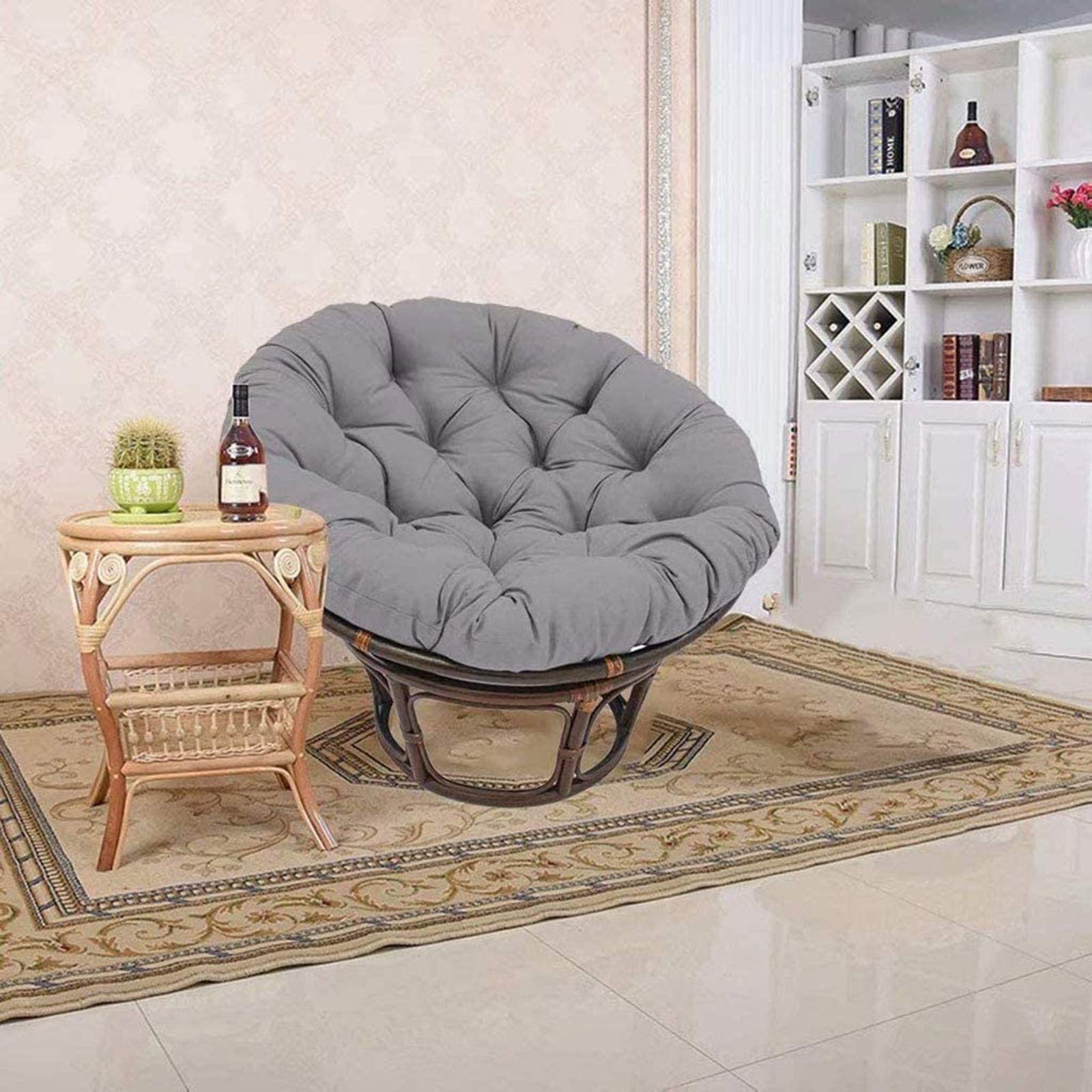 Cuscino impermeabile per sedia da esterno, per giardino, patio, terrazza e relax