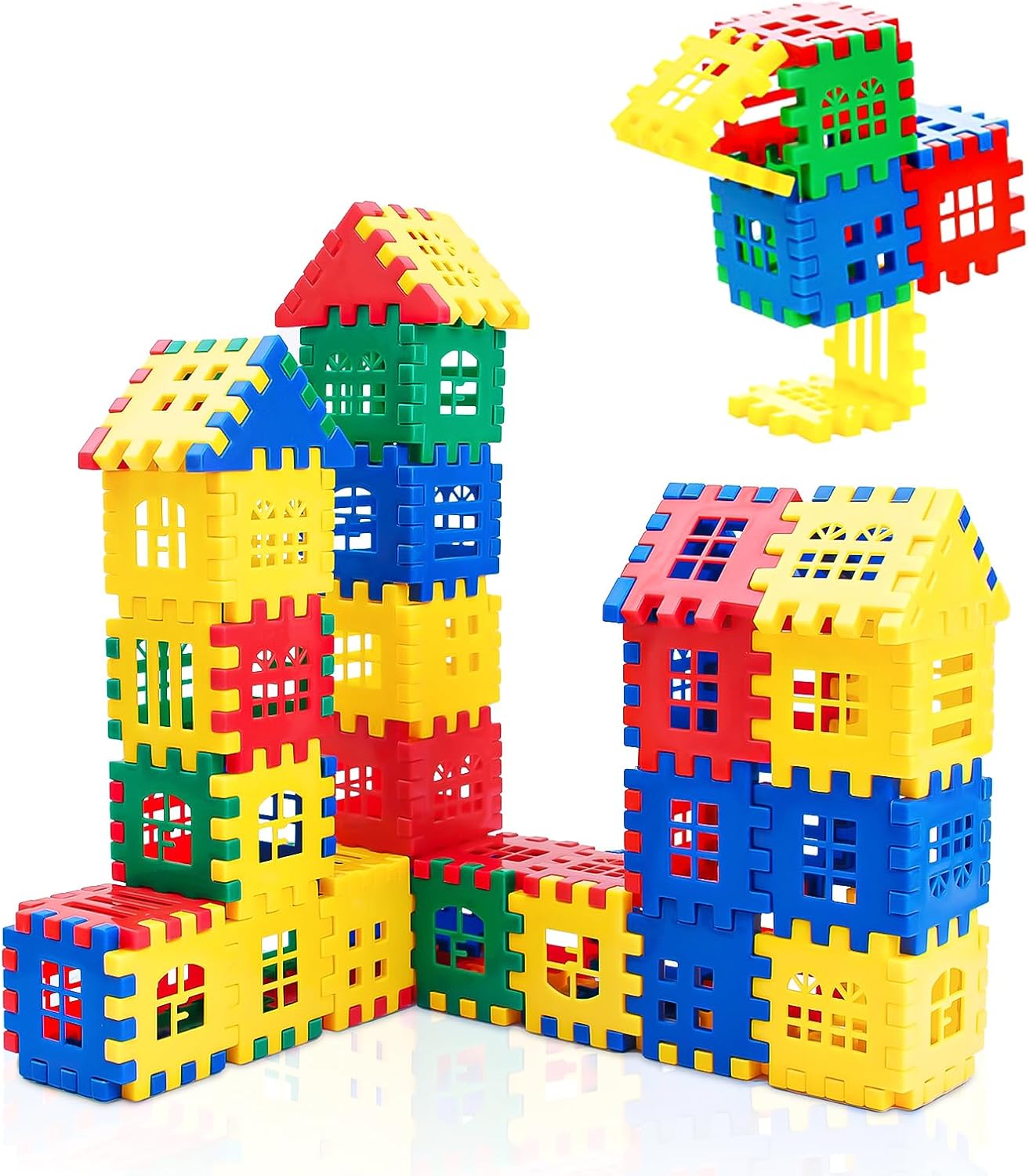 Building Blocks 70pcs,Building Blocks for Toddlers 35