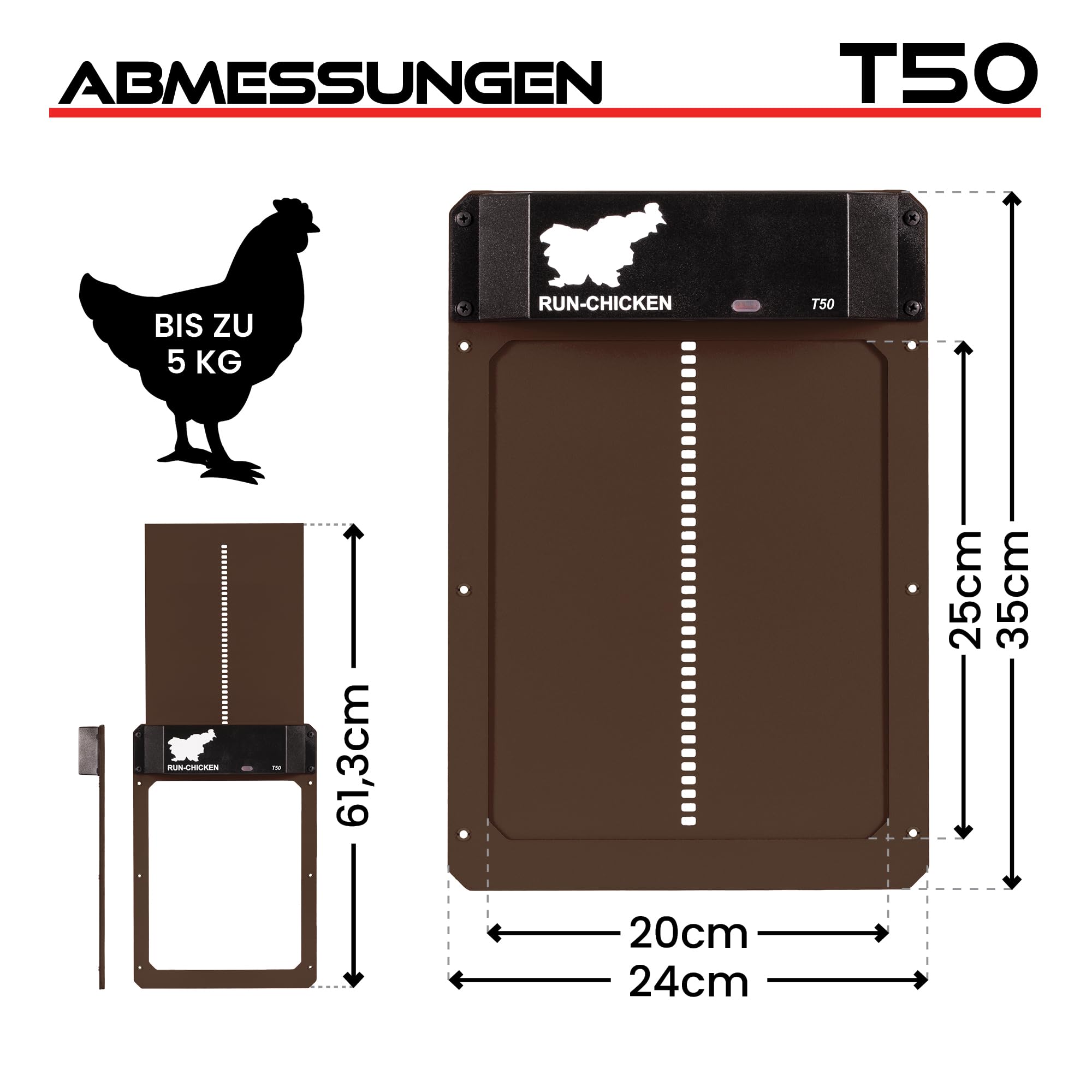 RUN-CHICKEN T50 Automatic Chicken Coop Door