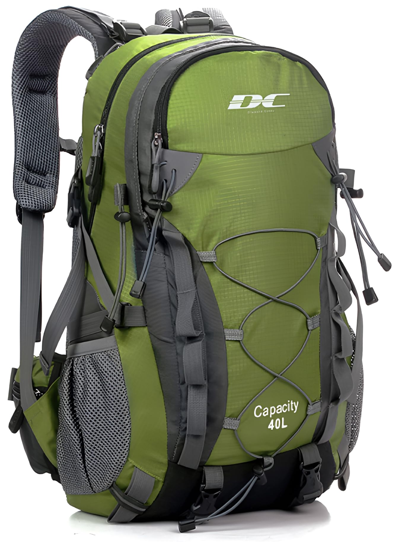 DCmount zaino trekking 40 litri multifunzione zaino da viaggio zaino impermeabile per campeggio sportivo alpinismo escursioni donna e uomo contiene copri zaino per pioggia
