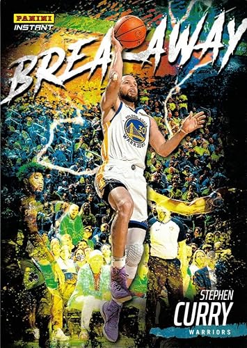 2022-23 Panini Instant Breakaway #B16 Stephen (Steph) Curry Basketball Card Warriors