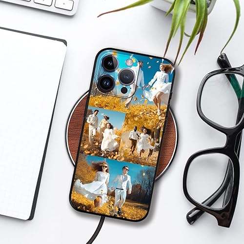 Miniatura 8 de Funda de teléfono con foto personalizada para iPhone 17, 16, 15, 14, 13, 12, 11 Pro Max Mini Xr XS, fabricada en Estados Unidos, funda de teléfono