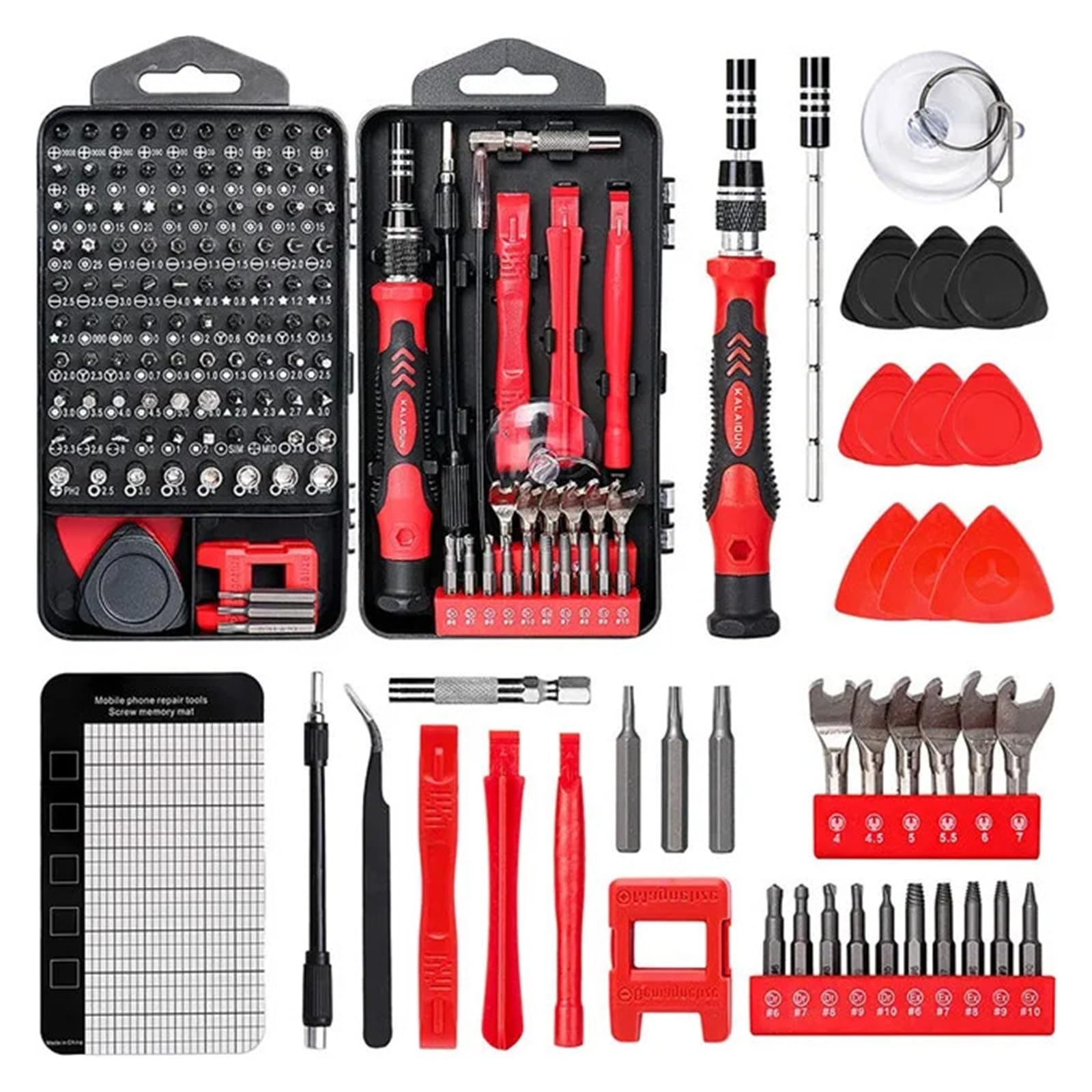 115/122/138 In1 Precision Screwdriver Set Magnetic - Professional Screw Driver Tools,PC Repair Tool Kit