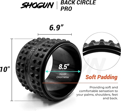 Miniatura 3 de Volver Circle Pro (10") Rueda trasera. Estirador de espalda y galleta de espalda para aliviar el dolor de espalda. Rueda de yoga para el dolor de