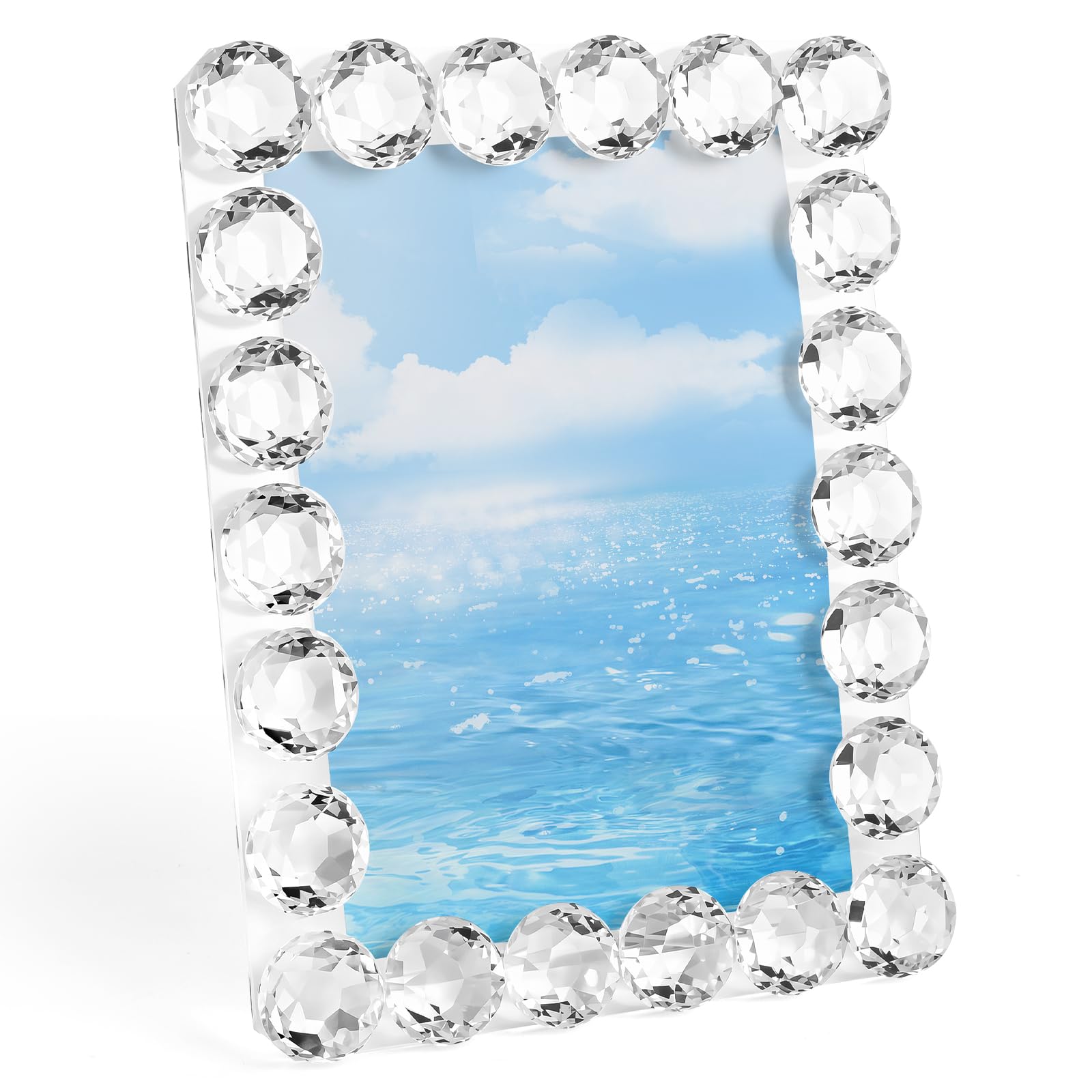 Cadre photo en cristal anti-jaunissement pour protéger vos photos de famille