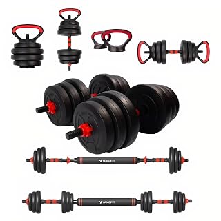 Barra Anilha Halter Kit Musculação Completo