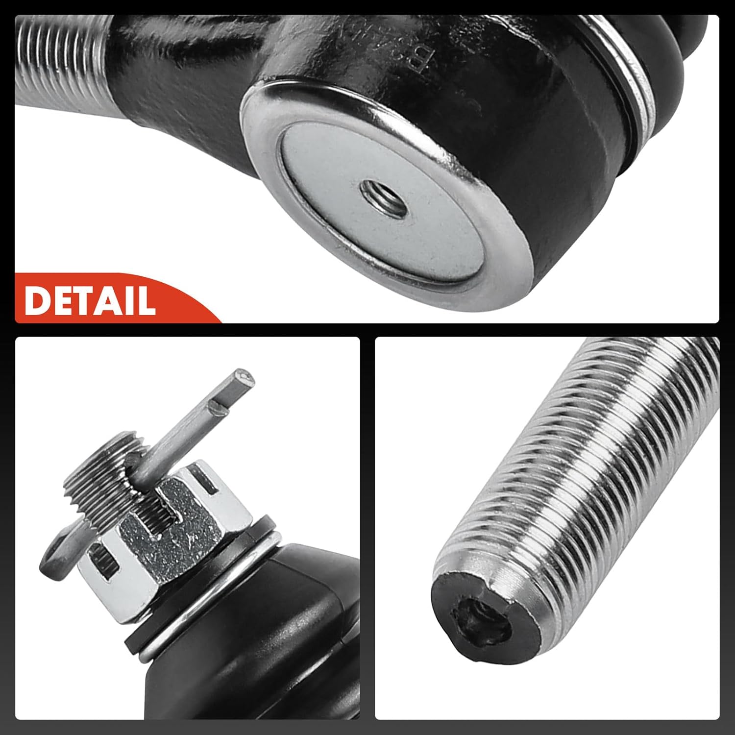 A-Premium 2 x Front Outer Tie Rod Ends, Compatible with Ford Crown Victoria, Country Squire, LTD (Crown Victoria) & Lincoln Town Car, Mark VI & Mercury Grand Marquis & Marquis, Colony Park