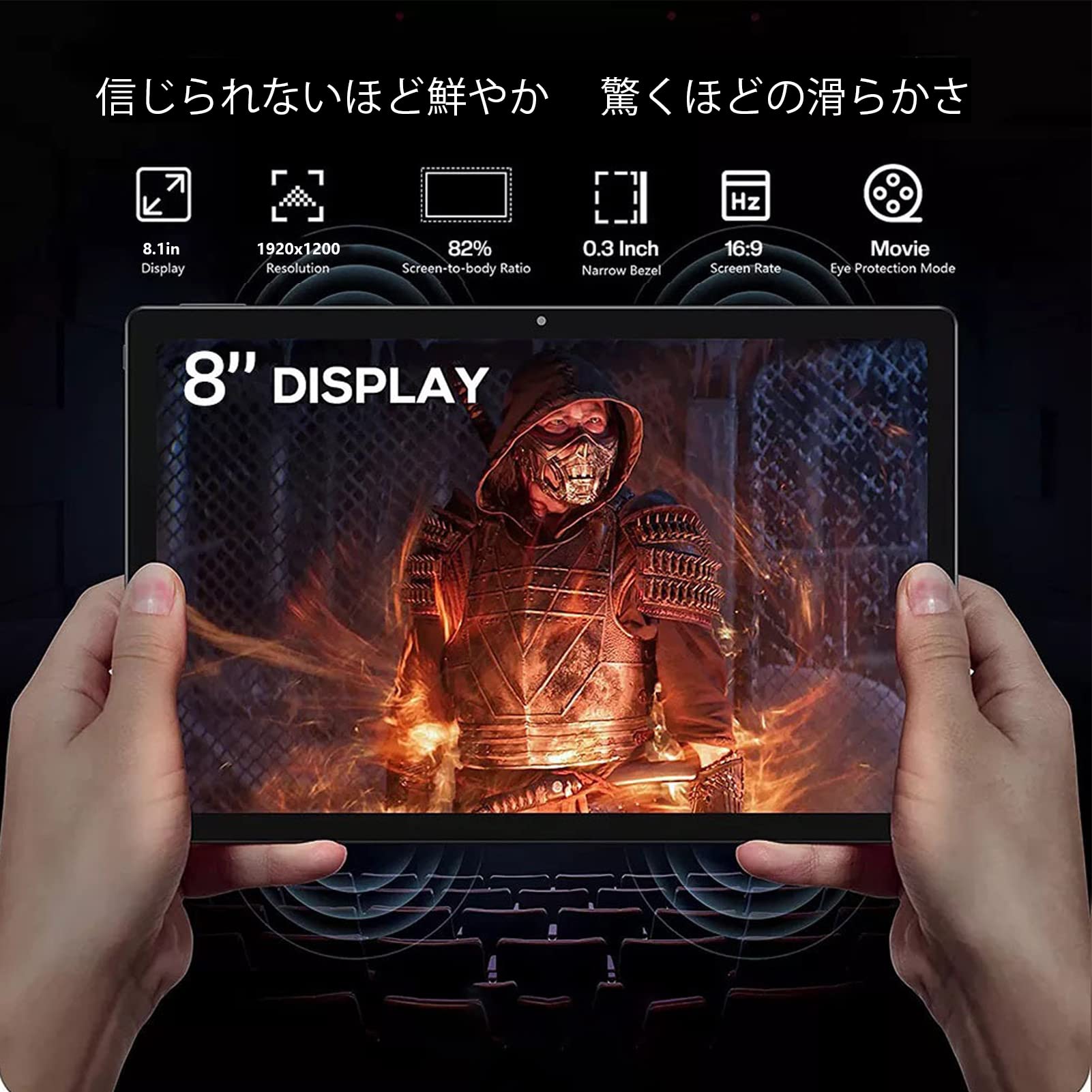 Amazon.co.jp: 8.1 インチトーカブル・タブレット Android 12 4Gb+64Gb