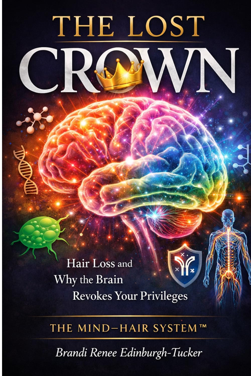 The Lost Crown: Hairloss and Why the Brain Revokes Your Brain Privileges.      Paperback – Large Print, March 31, 2026