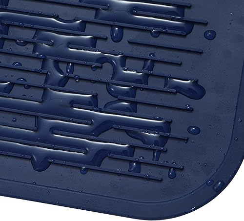 Miniatura 961 de Tapete de silicona para secado de platos para múltiples usos, fácil de limpiar, ecológico, resistente al calor, tapete de silicona para encimera