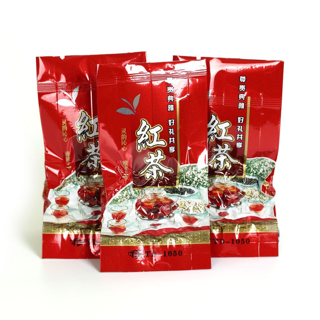 GOARTEA Taiwan Black Oolong Tee - 60pcs 8g Premium Grade - Taiwan Guifei Honey Flavour Black Tea - Schwarzer Oolong Tee - High Mountain Oolongtee - Easy Bags