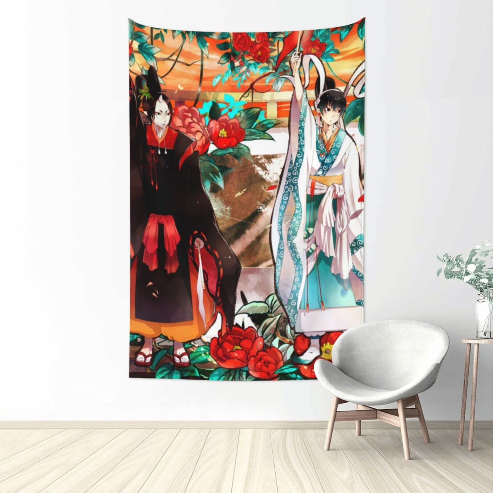Amazon.co.jp: タペストリー 白澤 鬼灯の冷徹 鬼灯 ポスター 絵画