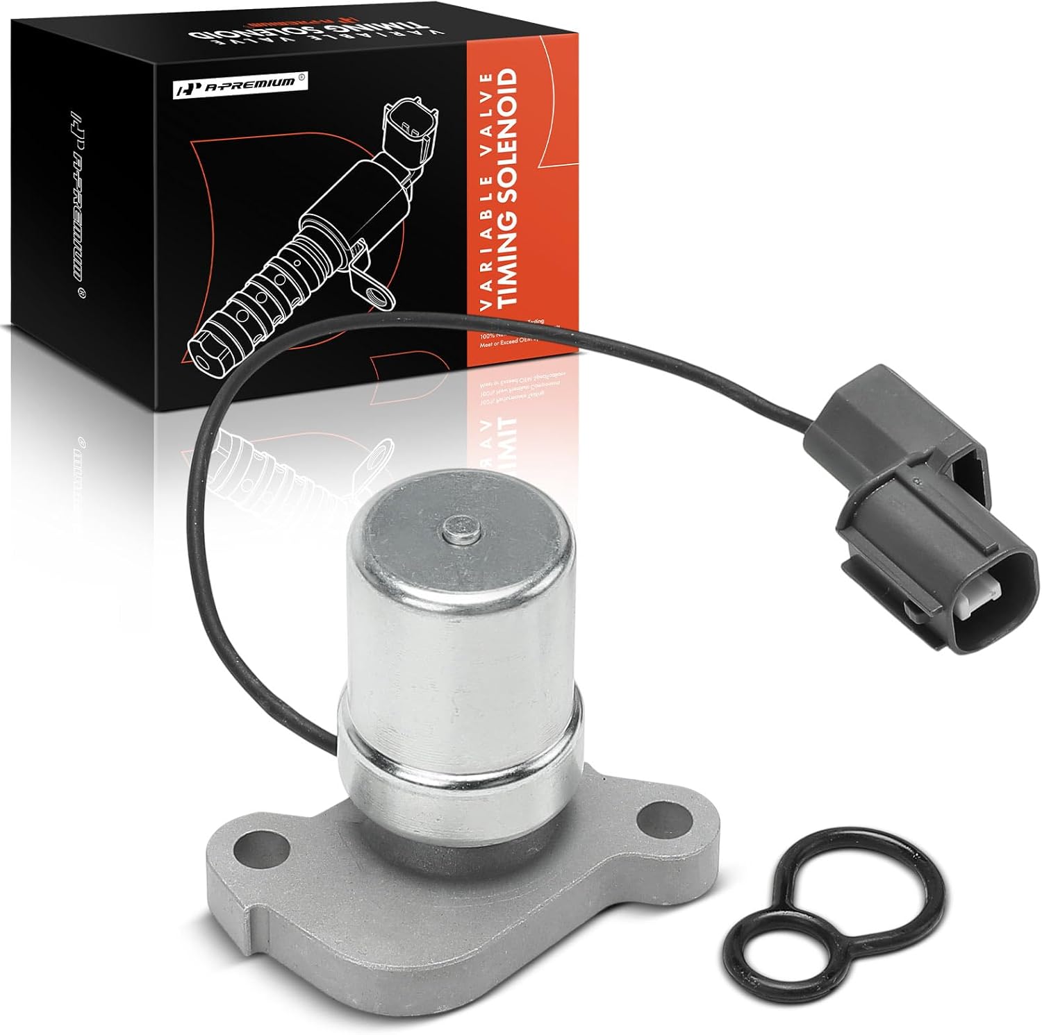 A-Premium Engine Variable Valve Timing (VVT) Solenoid Compatible with Honda Accord 1998-1999, Odyssey 1999, 3.0L 3.5L