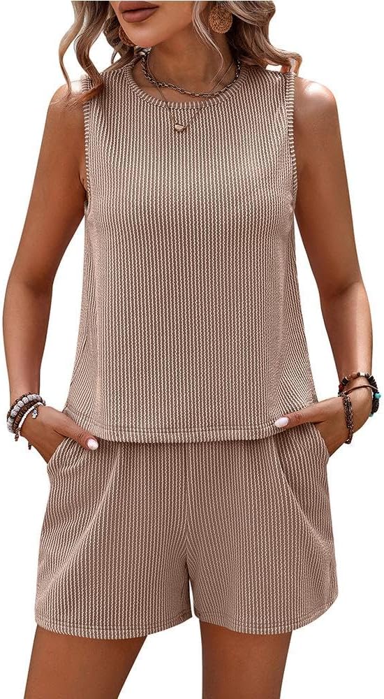 FMCHICO Womens Summer Tops Ruffle Short Sleeve Tunic Tops V Neck Loose Fit Flowy T-Shirts