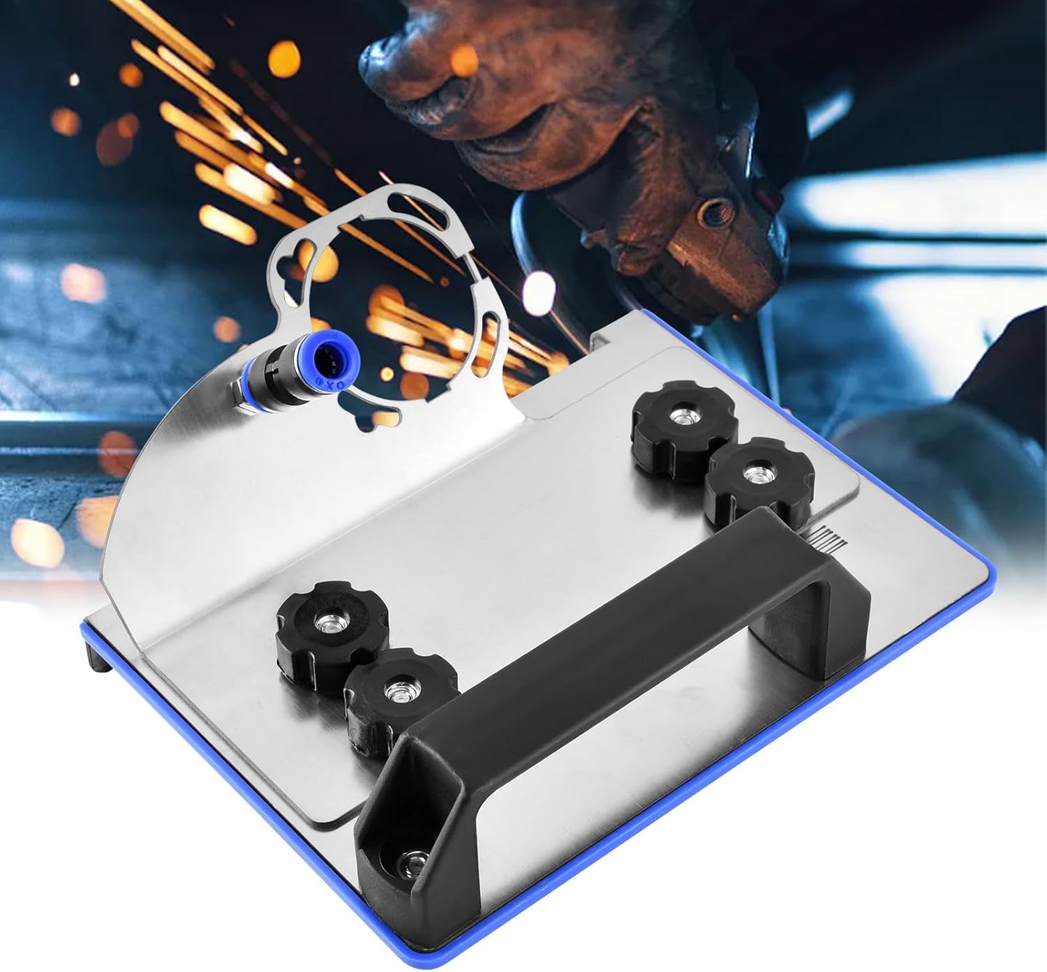 Angle Grinder Stand, Ceramic Tile Chamfer Cutting Tool, 45 Degree Tile Chamfering Tool For 100 Type Angle Grinder, Special Cutting Bracket Angle Grinder Holder