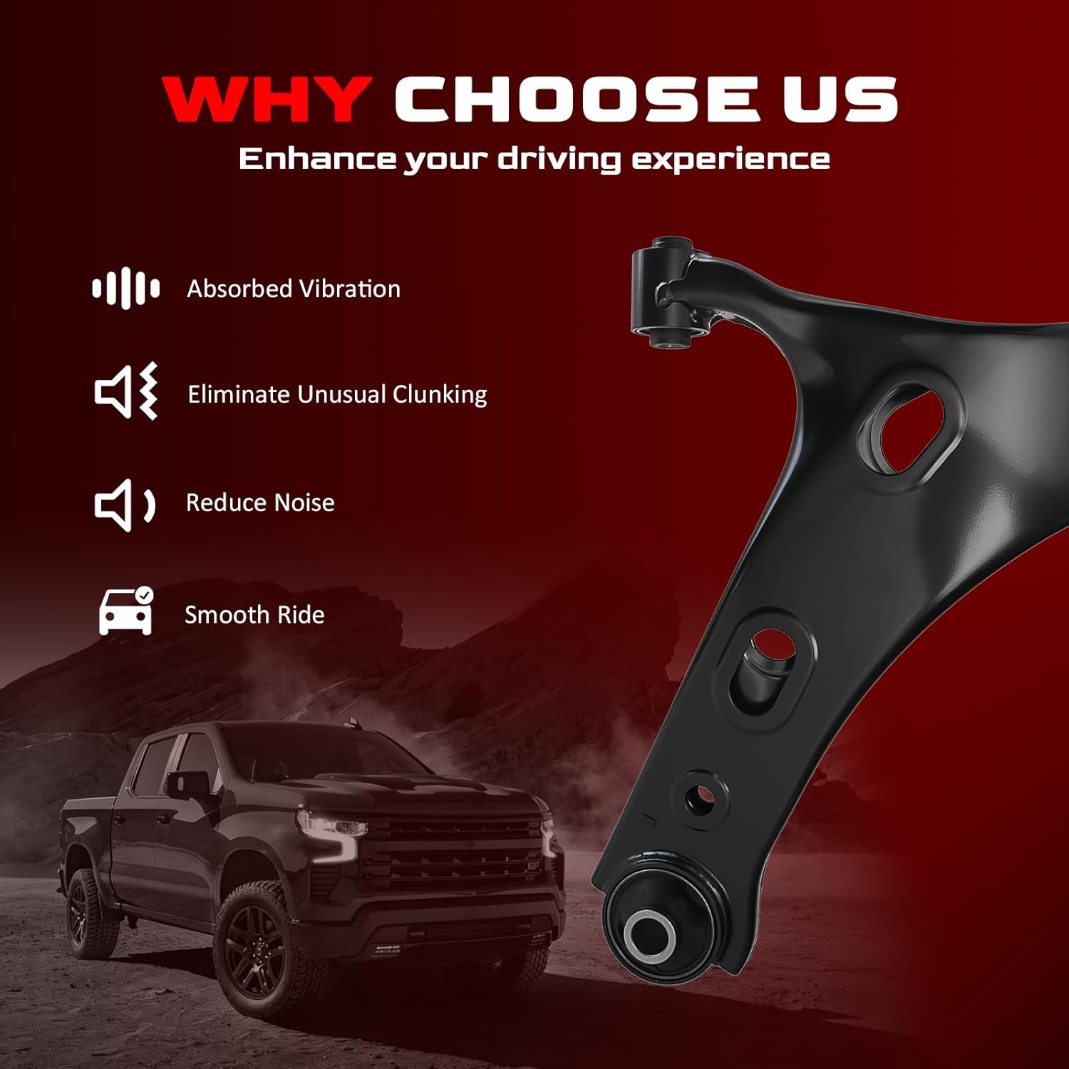 Front Left Lower Control Arm and Ball Joint Assembly Compatible with Subaru Forester 2014 2015 2015 2016 2017 2018 Driver Side, replace# K622857 20202SG010