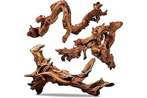 PINVNBY Manzanita Driftwood: Natural Aquarium Decor for a Serene Ecosystem