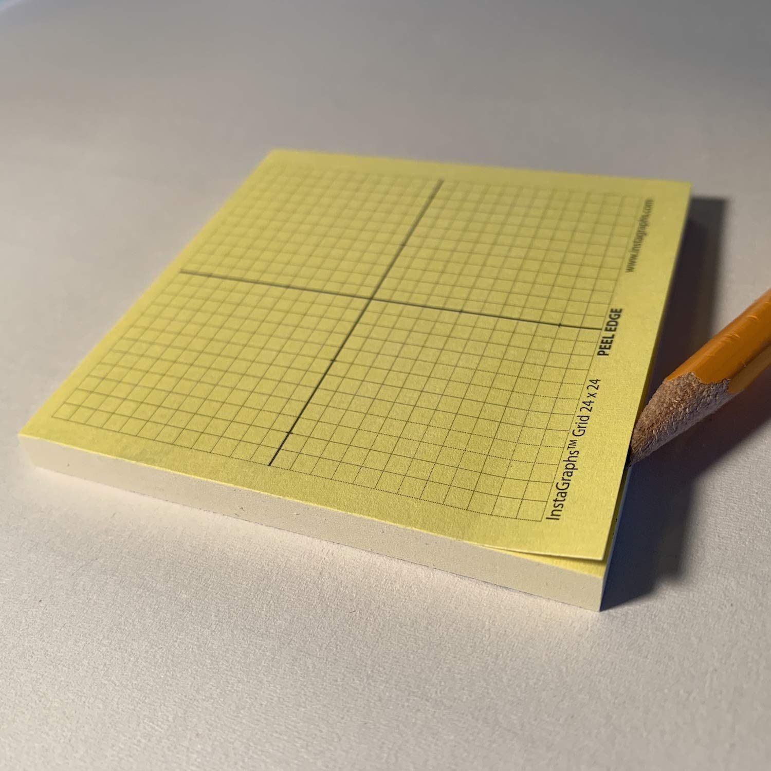 Office Supplies TRAHOO-Graph Paper Sticky Notes - 12 Pads 300 Sheets ...