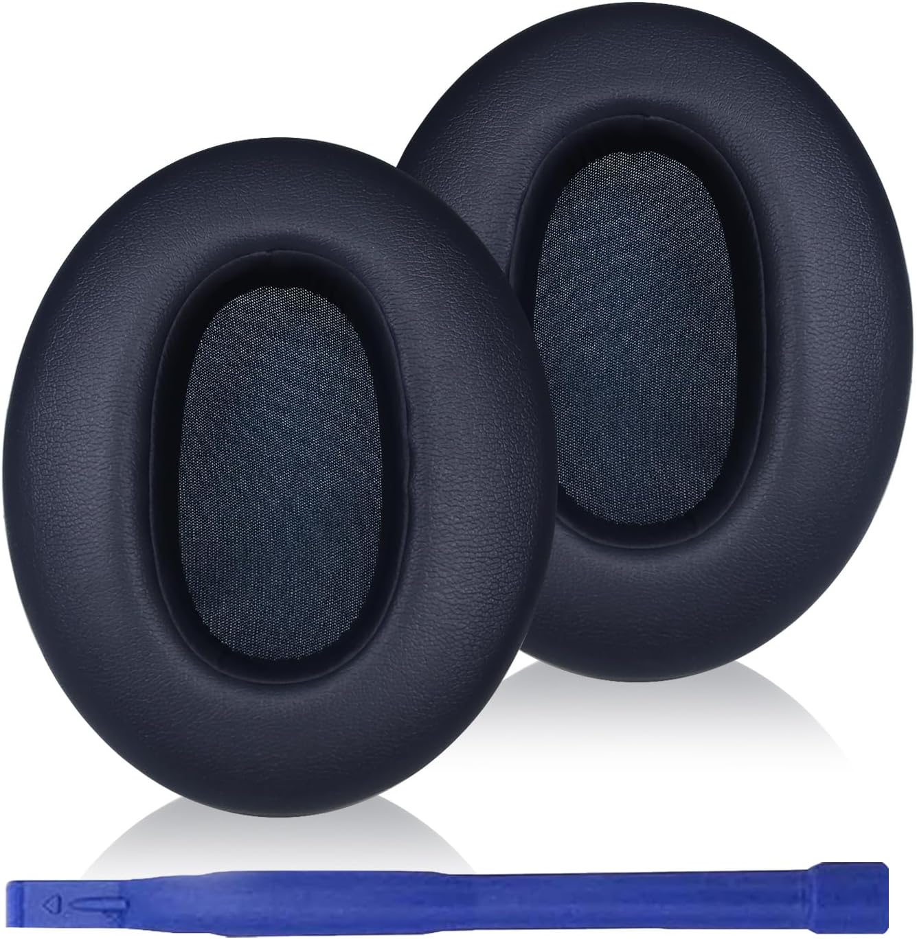 WH-XB910N Replacement Earpads Ear Cushions with Net and Buckle,Noise Canceling Headset Cover Ear Pads Repair Parts for Sony WH-XB910N Over-Ear Wired&Wireless Headphone(Blue)