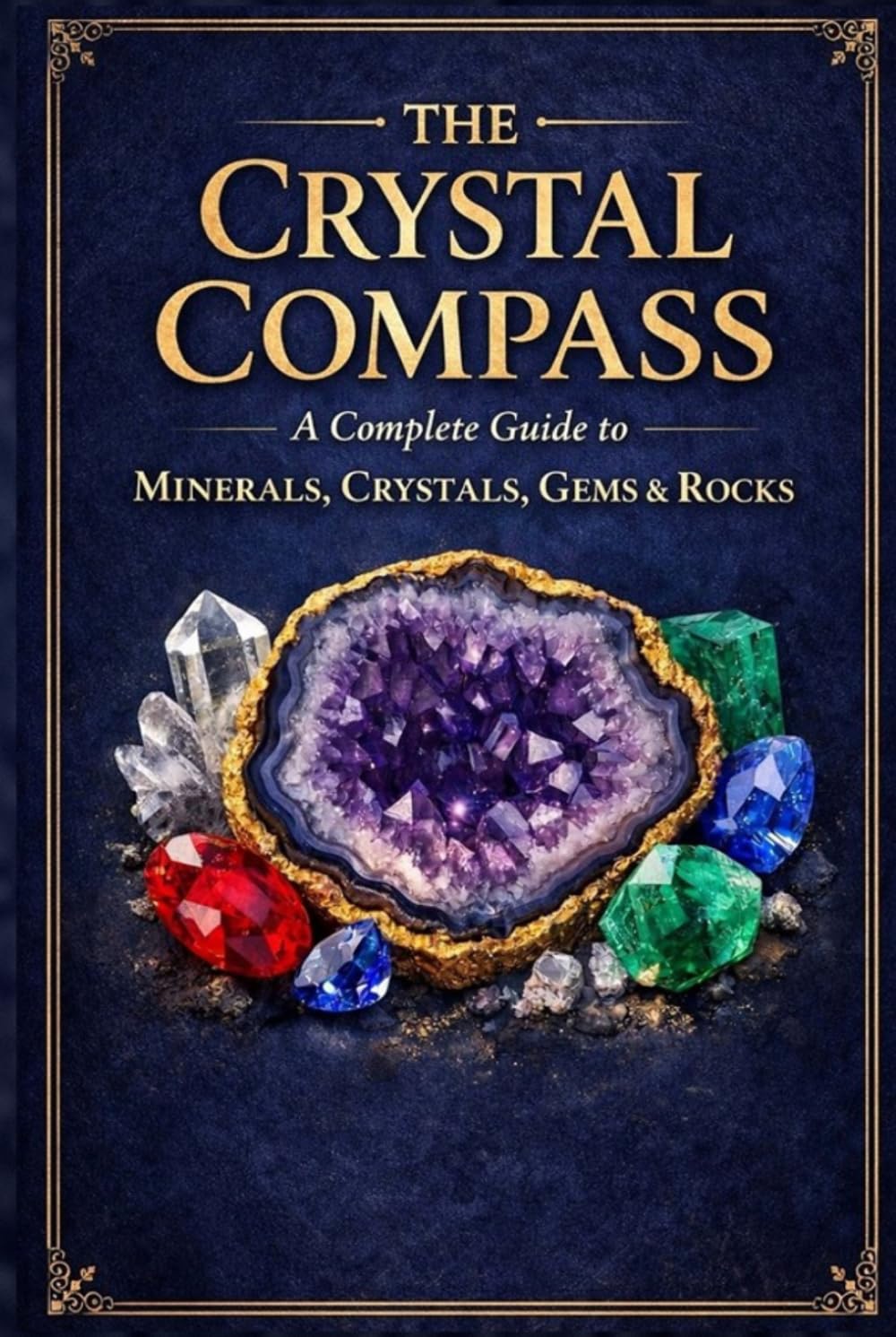 The Crystal Compass: A Complete Guide to Minerals, Crystals, Gems & Rocks