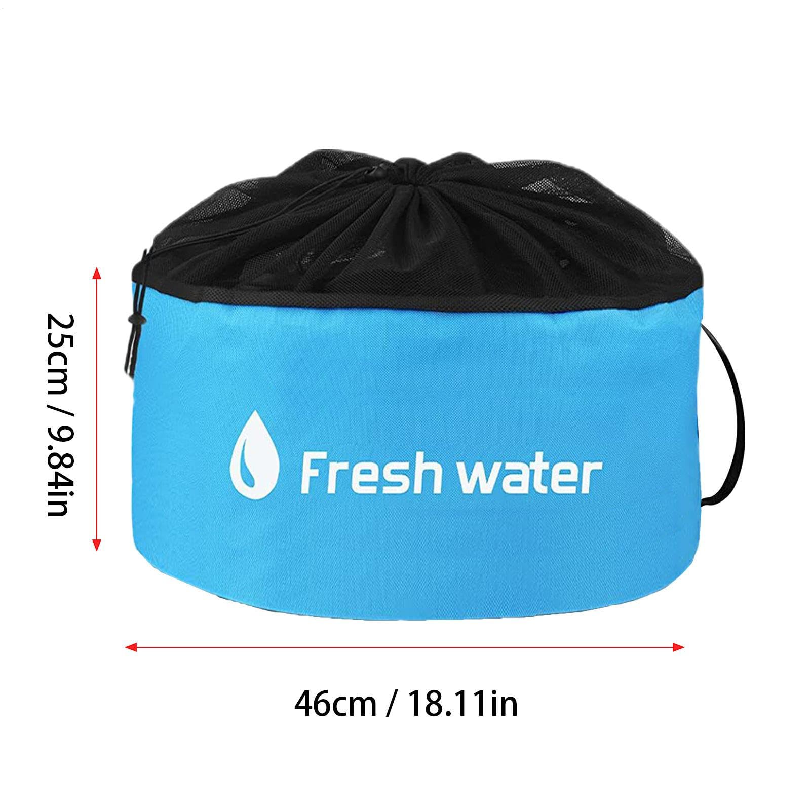 Bolsa de almacenamiento para manguera de autocaravana, impermeable, accesorio para caravanas, bolsa de almacenamiento, organizador para mangueras de aguas residuales, mangueras de agua fresca/negra