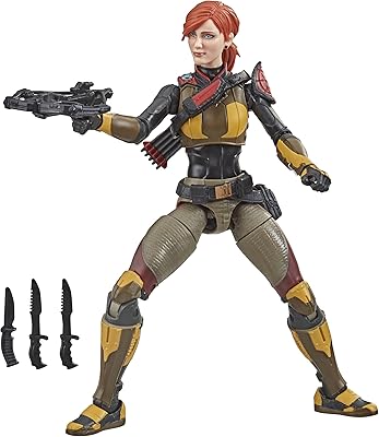 Scarlett Gi Joe Classified Wave 4 Action Figure, (RXZER23)