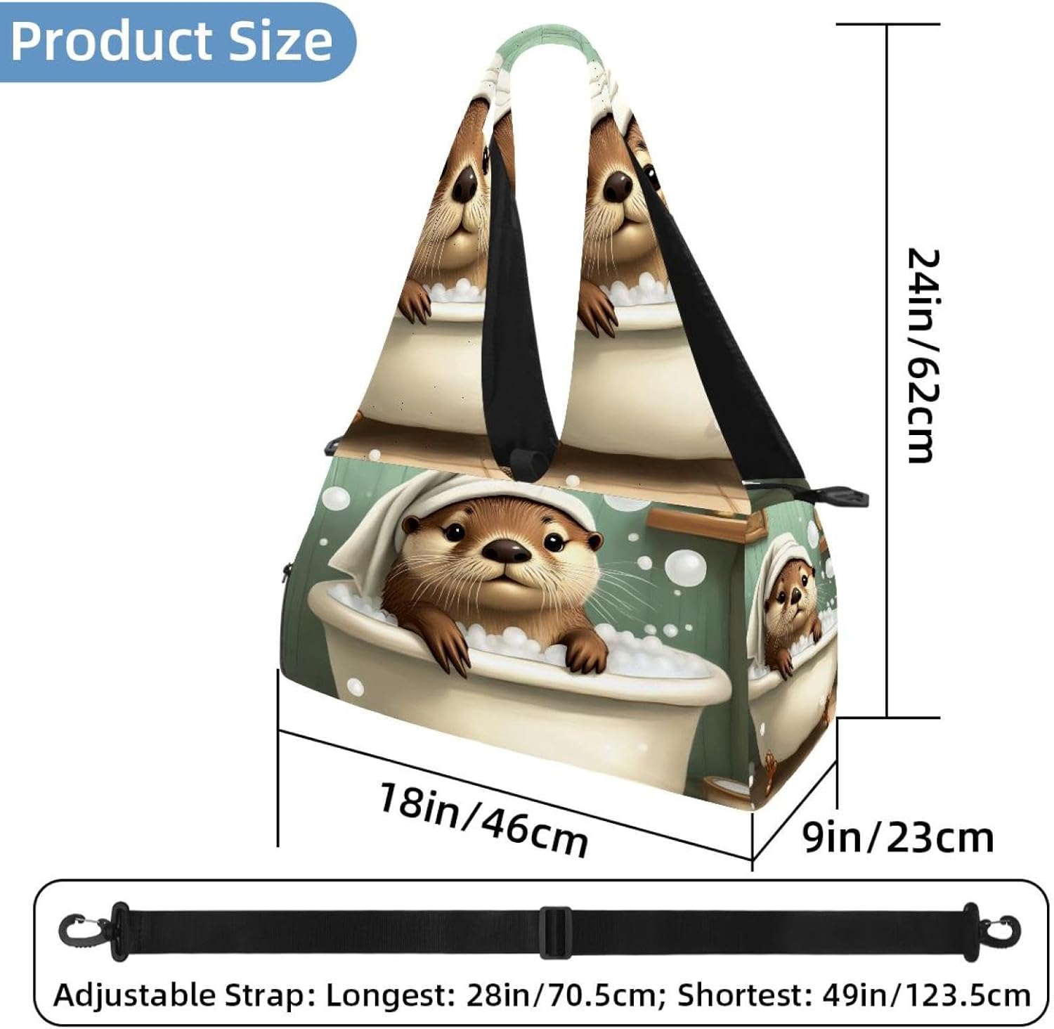 Yoga Mat Bag, Gym Workout Bag with Shoe Compartment, Ghost Pumpkins Pilates Bag for Women, Quick Access Storage Yoga Tote Bag for Sports Travel Office