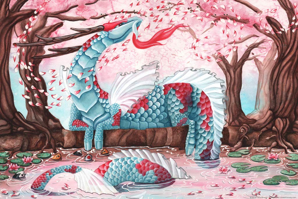 Amazon.com: Cherry Blossom Breezes by Carla Morrow Japanese Pink