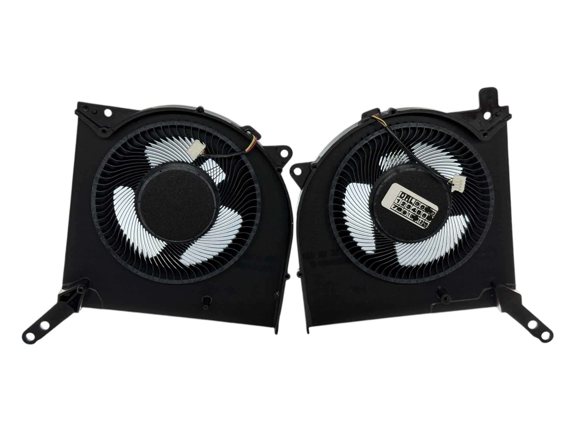 Ventilador de refrigeración para CPU + GPU Set compatible para Lenovo Legion 5 Pro-16ACH6H Type 82JQ; PN: DFSAL12E064860, DFSAL12E164860, BAPA0909R1HY003, BAPA0909R1HY004, 5H40SS. 202777