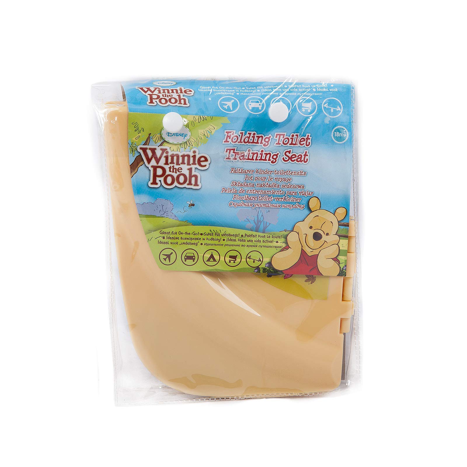 Disney Winnie Pooh: Supporto per Wc + Sgabello + Pieghevole Viaggio Supporto per Wc Imparare ad Usare il Gabinetto